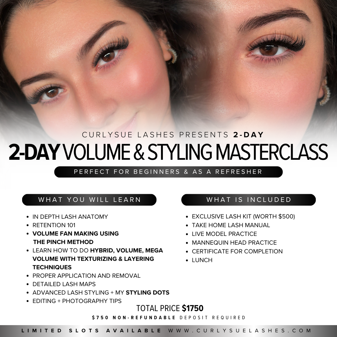 2-DAY 1:1 Volume & Styling Masterclass