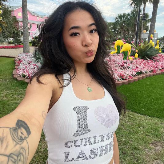 I ♥︎ Curlysue Halter Top