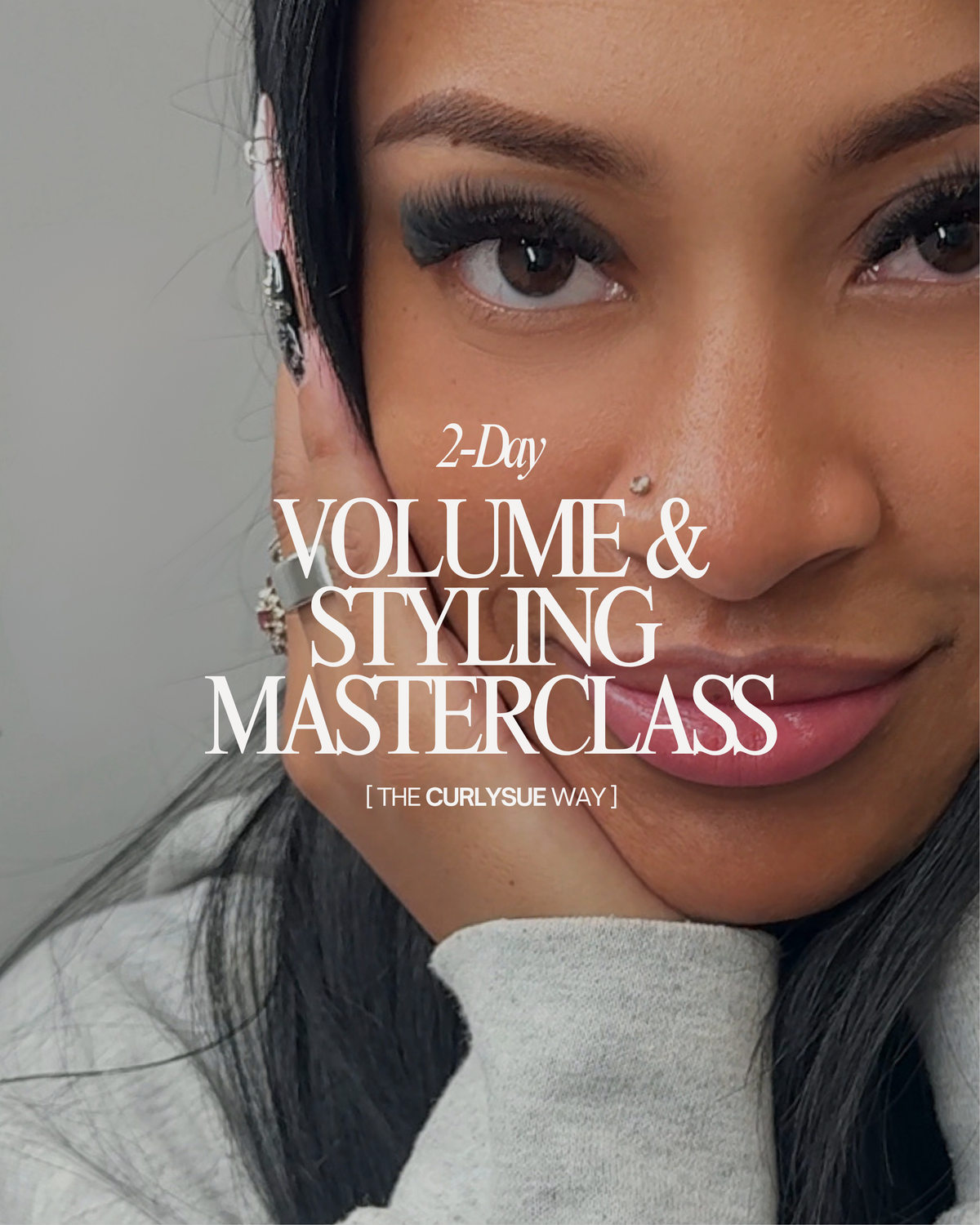 2-DAY 1:1 Volume & Styling Masterclass (Deposit)