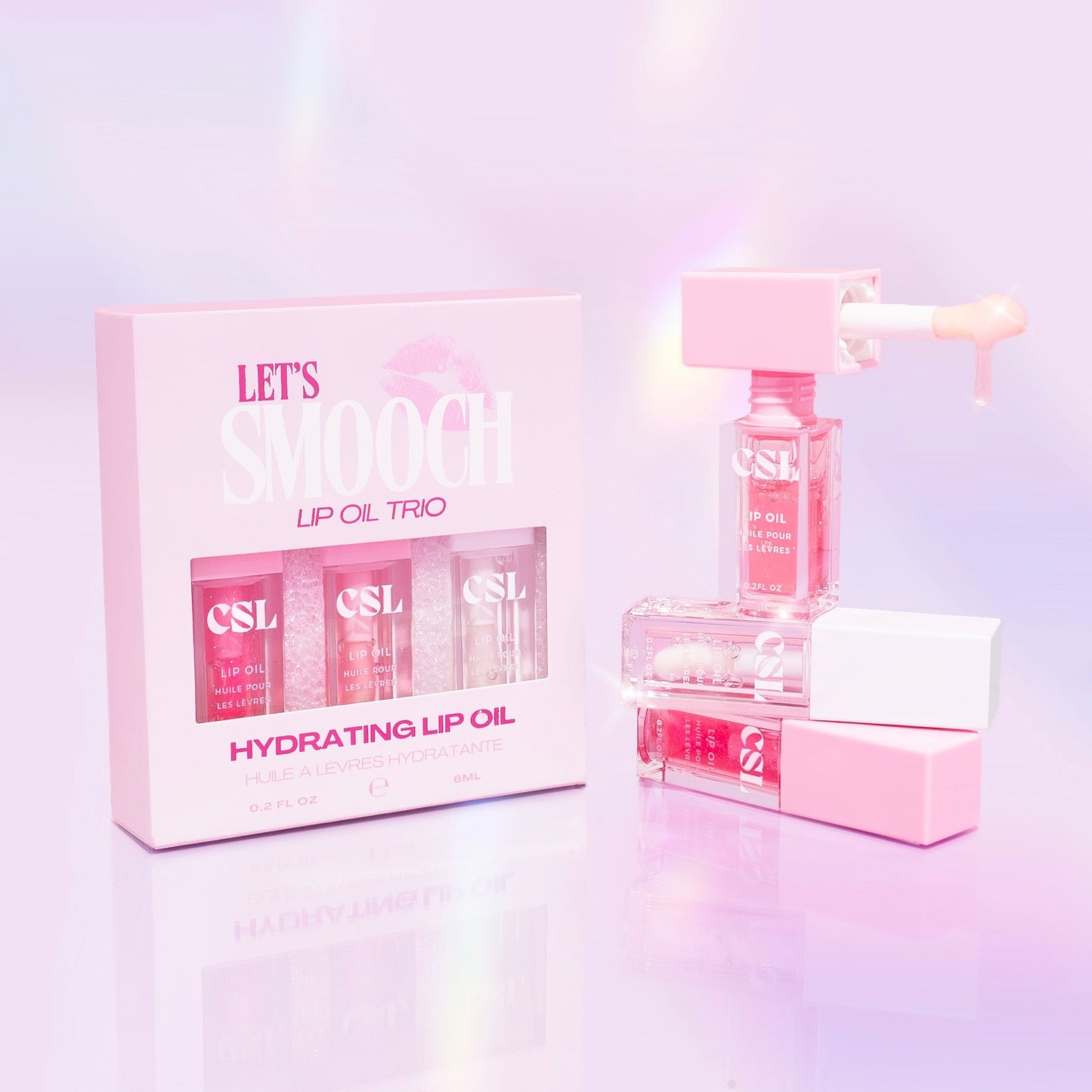 “Let’s Smooch” Lip Oil Trio